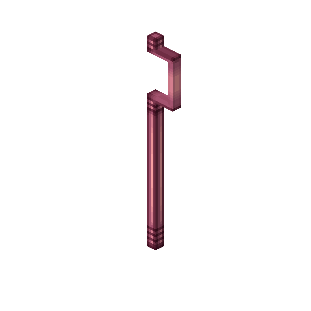 Royal staff 3D render